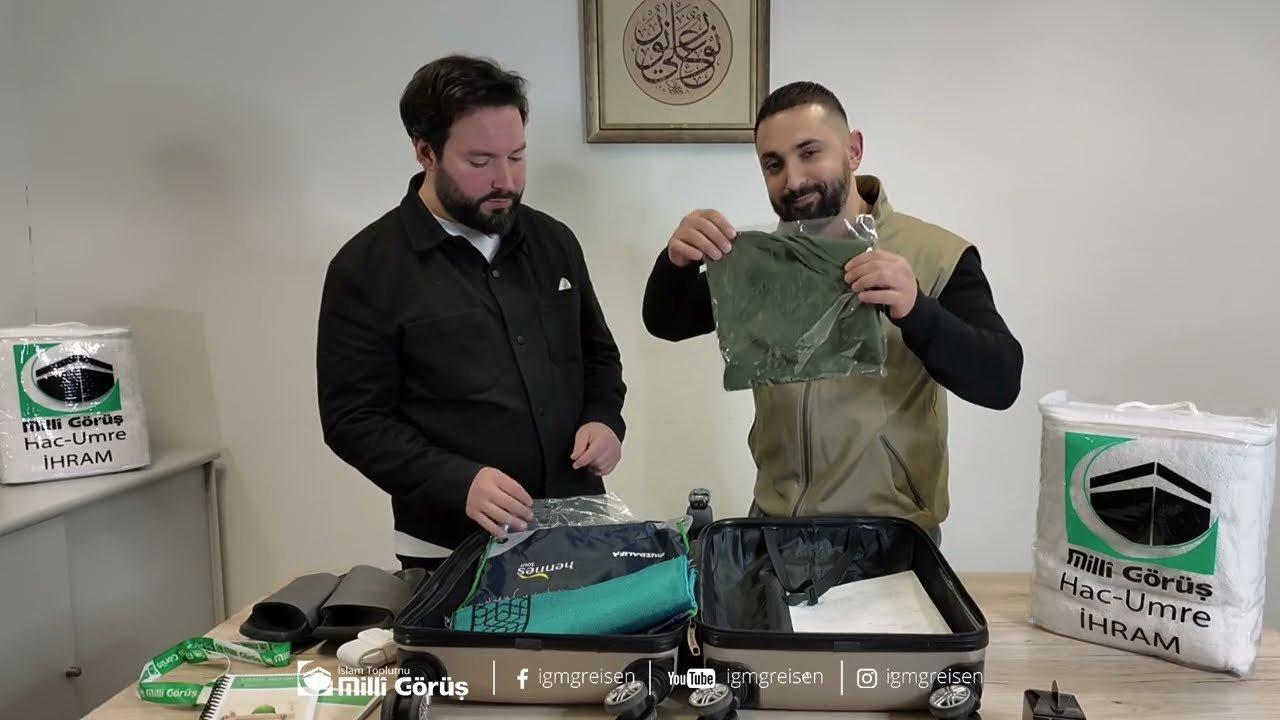 Video: IGMG Umre - Yanınızda Olması Gereken Eşyalar